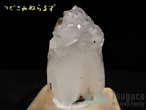 フローライト・オン・クォーツ 蛍石 Fluorite 中国 TM-0052