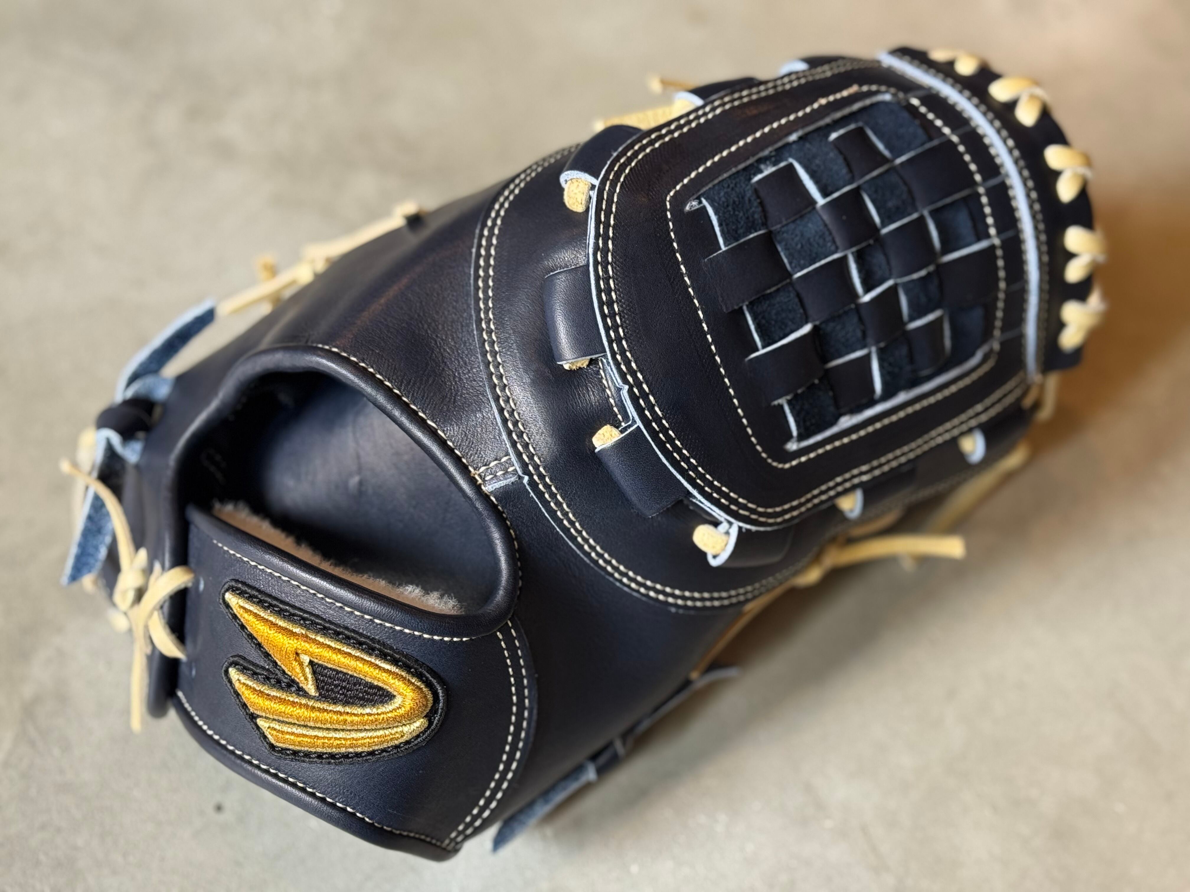 JUNKIE 硬式グローブ 黒 レザー 硬式ファーストミット ザナックス Xanax 硬式ファーストミット トラスト BHF24FO1T