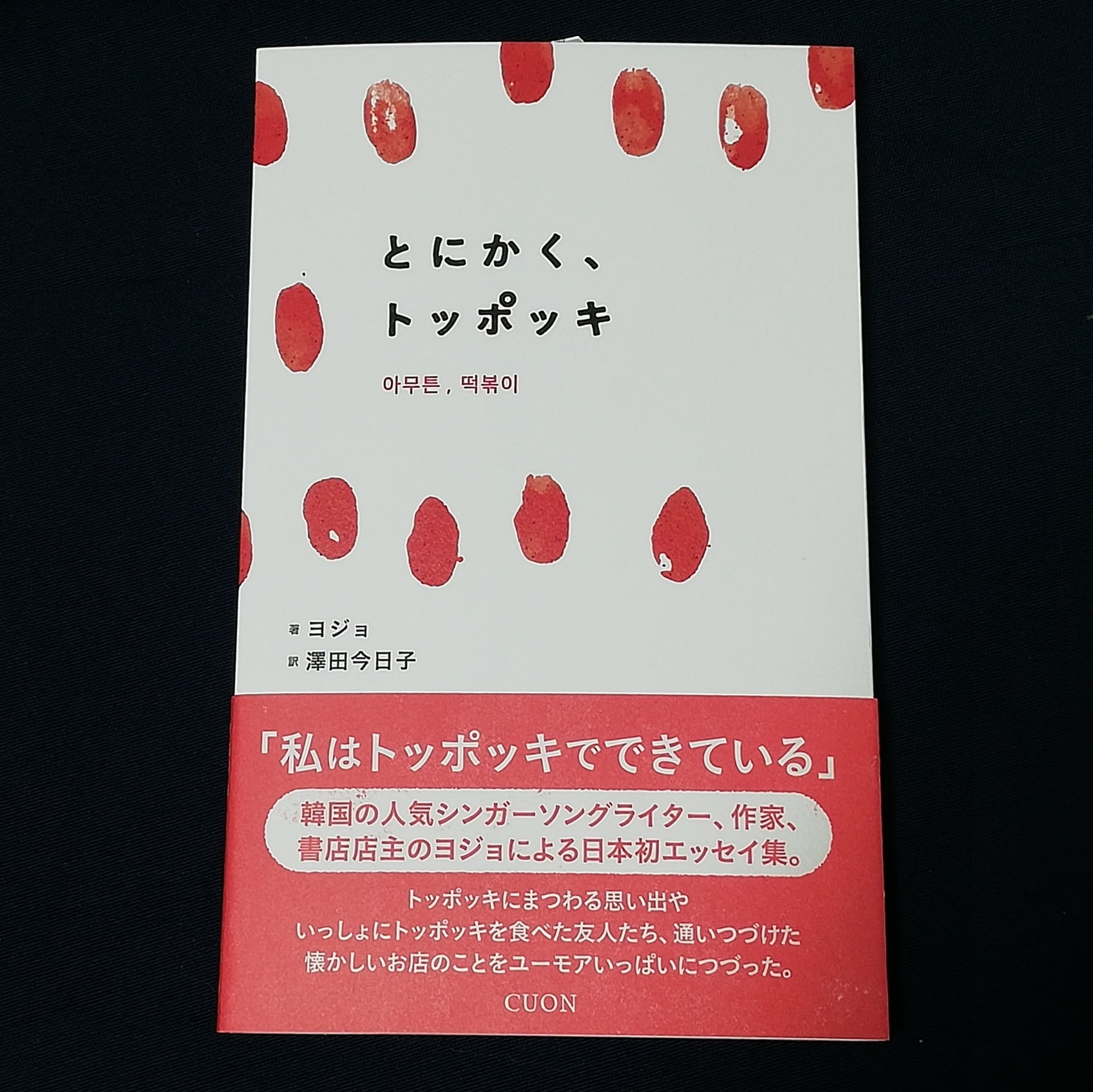 著　kamebooks　ヨジョ／訳　澤田今日子『とにかく、トッポッキ』※新刊