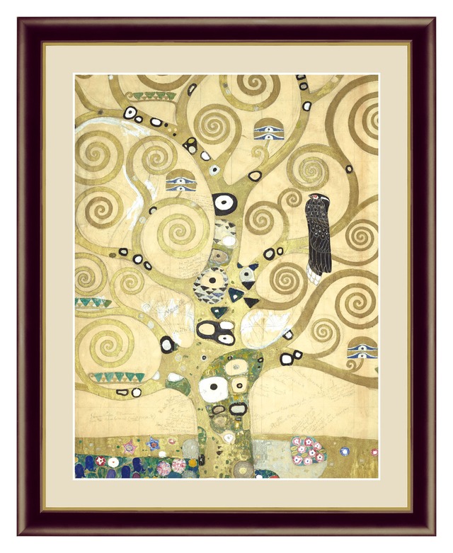 グスタフ・クリムト作品「生命の樹」高精彩巧芸画 クリムト 絵画