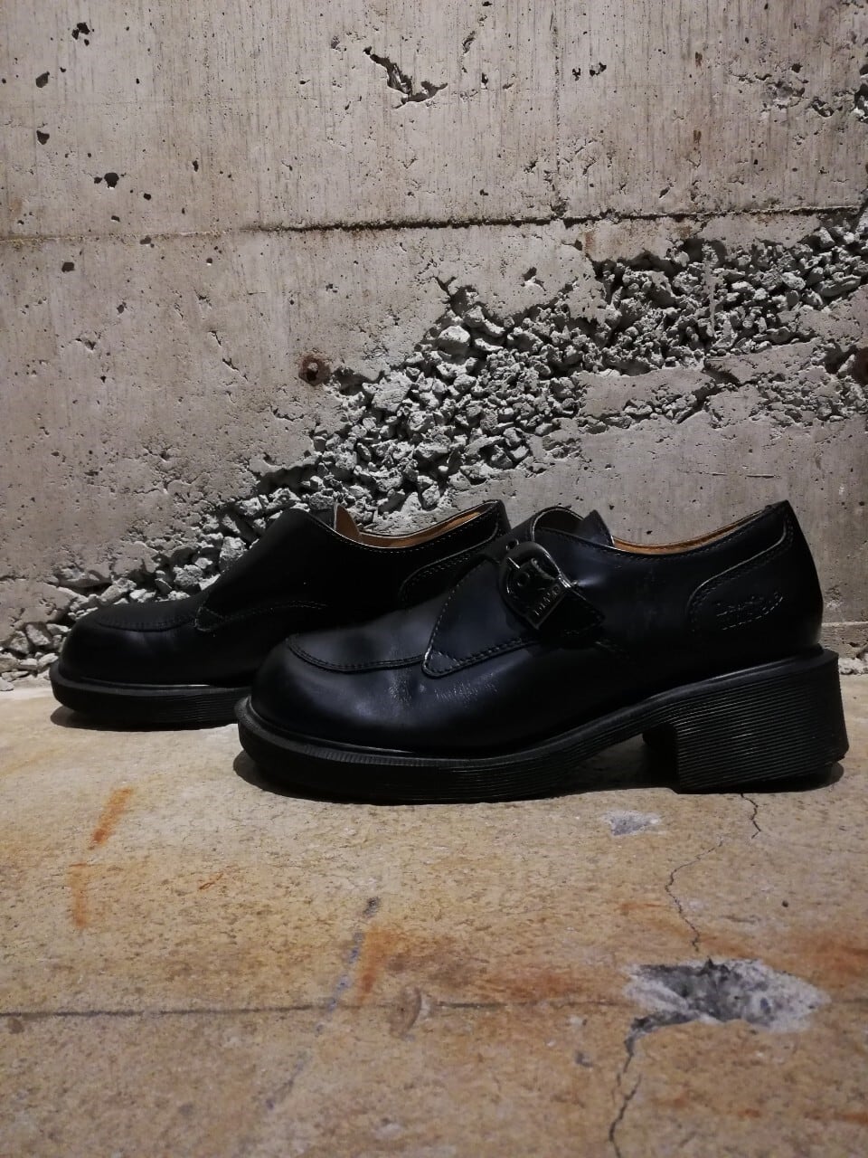 Dr. Martens" Square Toe Monk Strap Shoes "MADE IN ENGLAND" |  Caka(カカ）下北沢古着屋、セレクトショップ