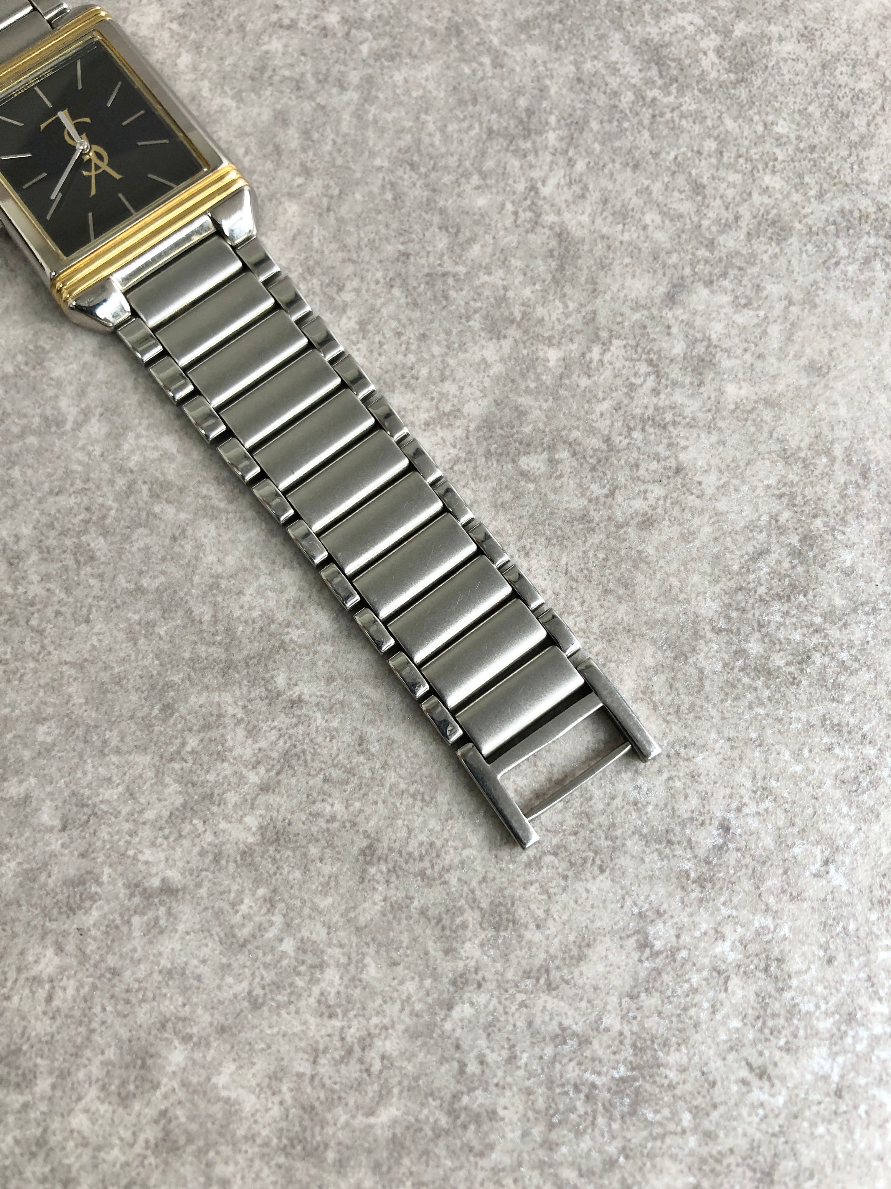 Yves Saint Laurent イヴ・サンローラン 腕時計 シルバー