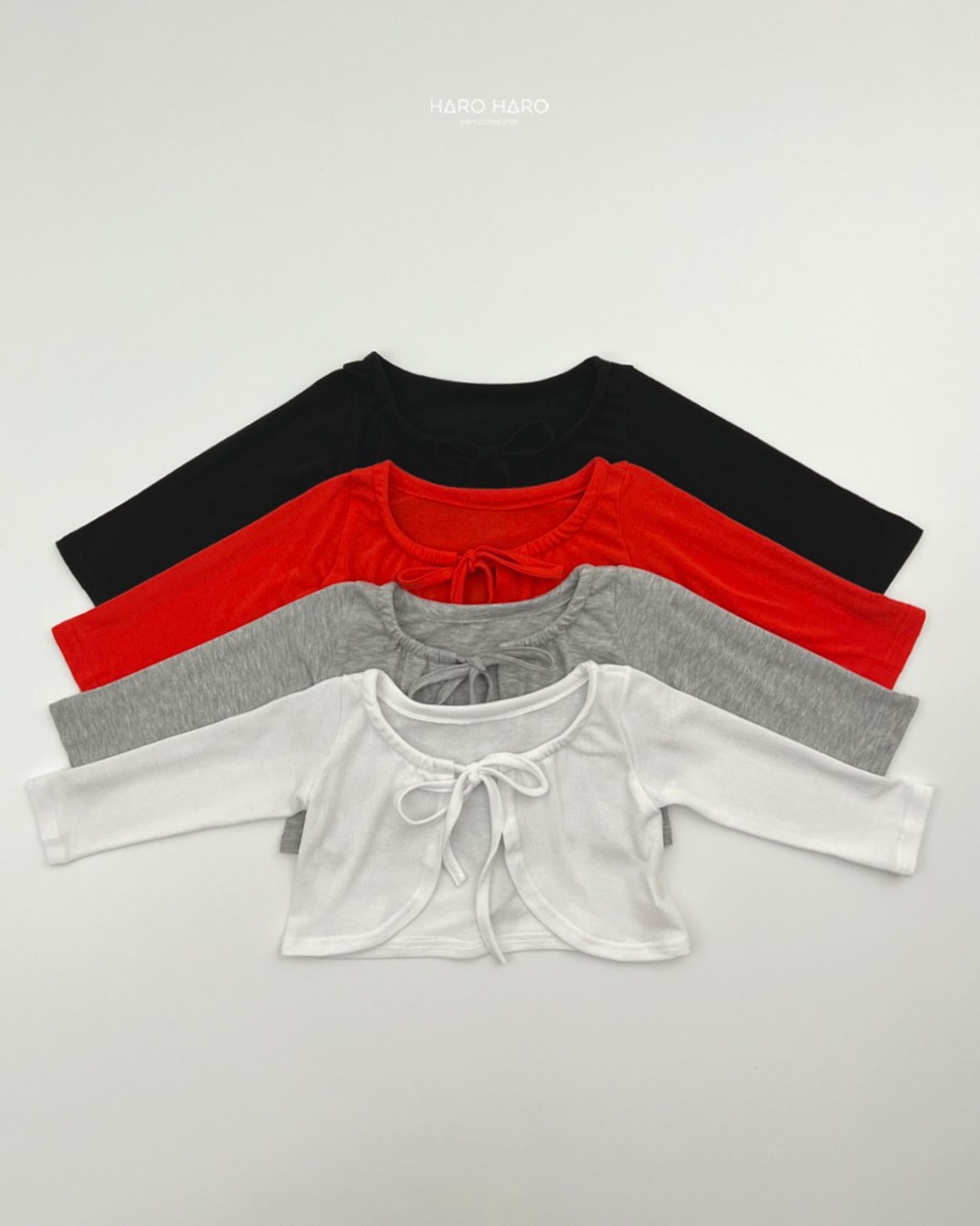 [HARO HARO] Linen Bolero Cardigan (2XL/3XL/4XL) / [하로하로] 린넨볼레로가디건 (2XL/3XL/4XL)