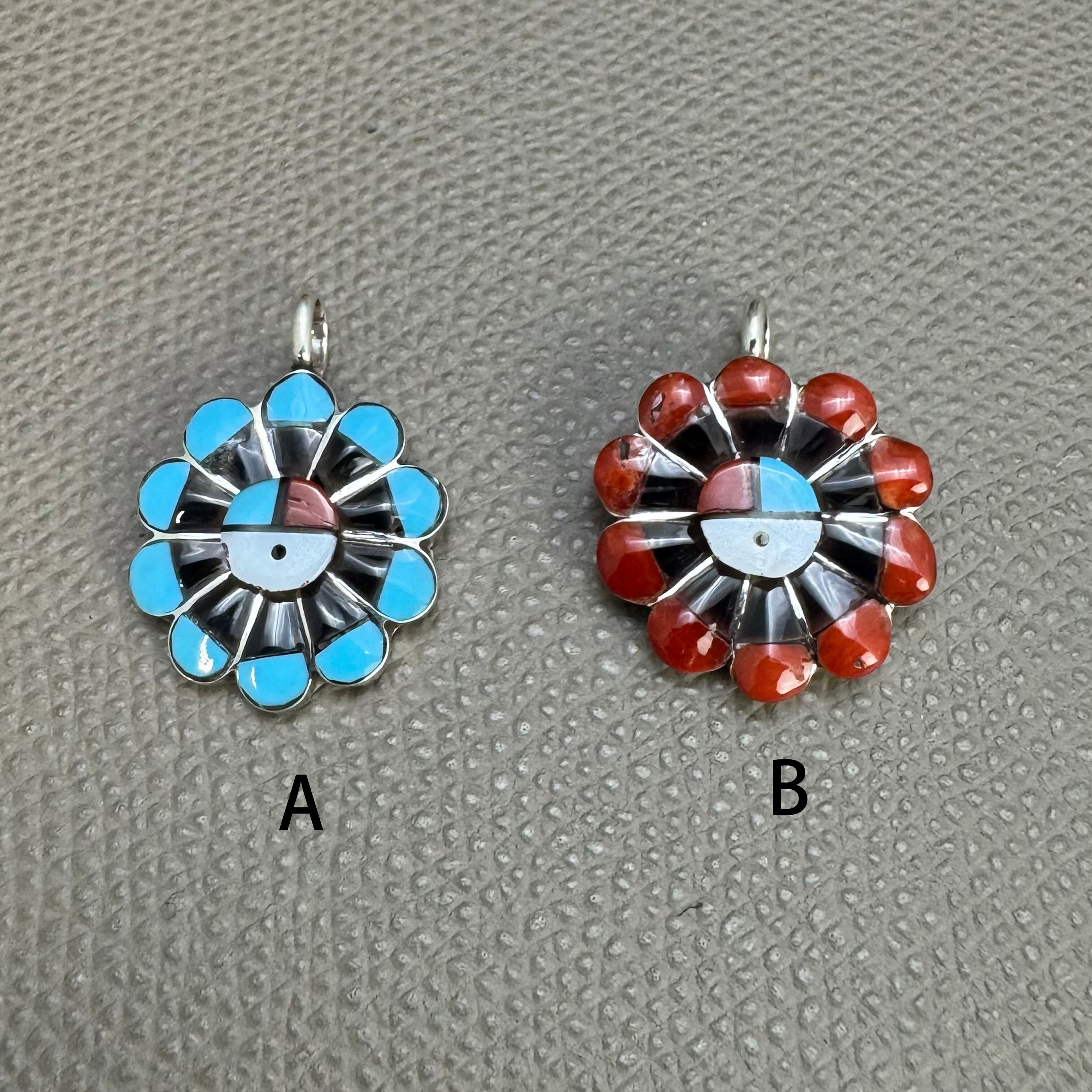 ZUNI（ズニ）族 Eldred Martinez コーンメイデン トップ＆ピン