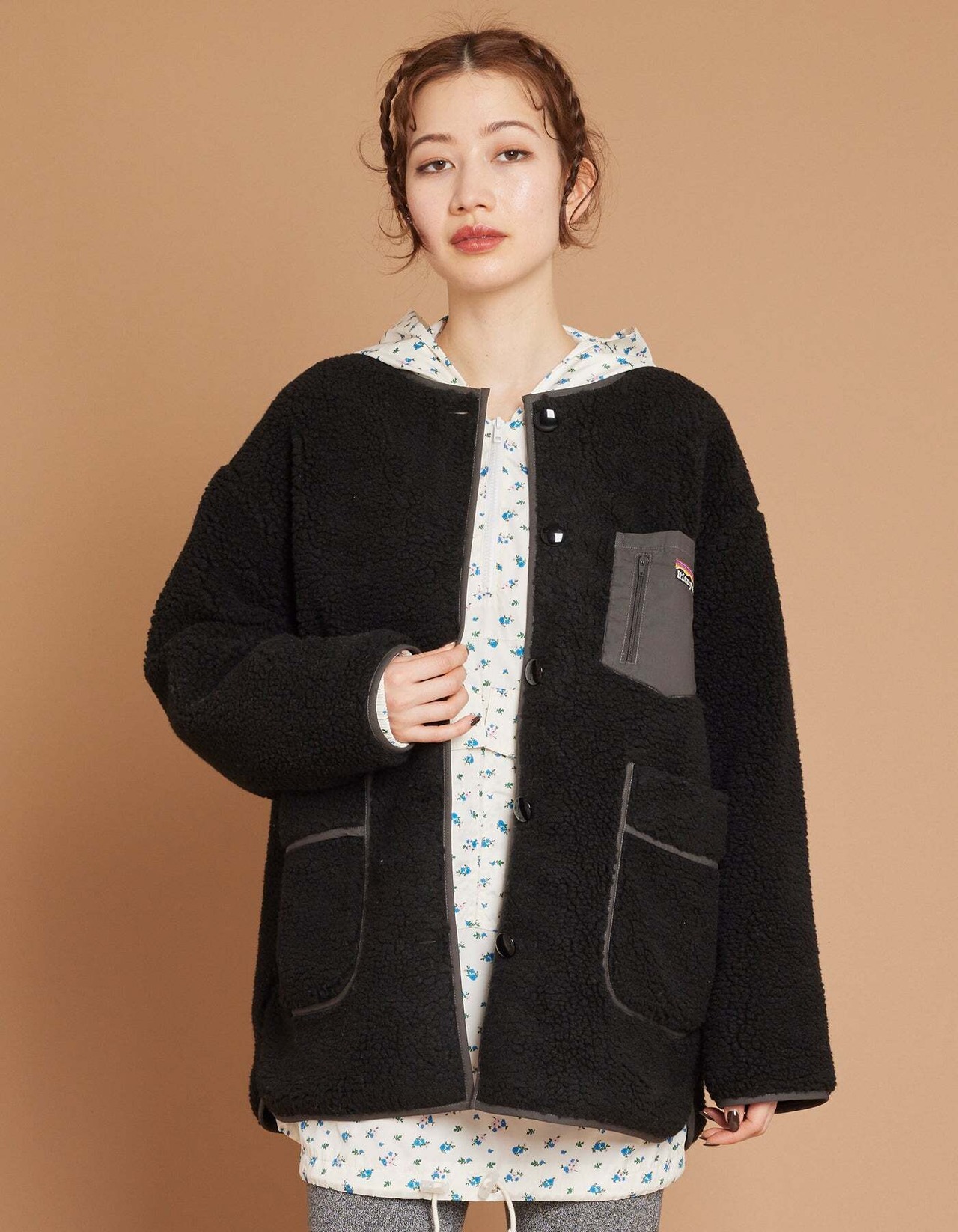 【Little sunny bite】Boa jacket