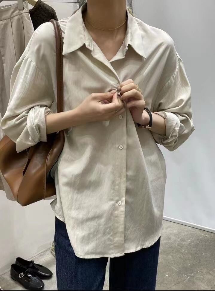 バックシャンブラウス　AJ2205-739