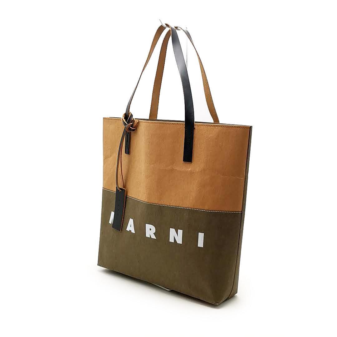美品 マルニ MARNI ペーパー ショッピングバッグ 03-24083101 美品 マルニ MARNI ペーパー ショッピングバッグ 03-24083101