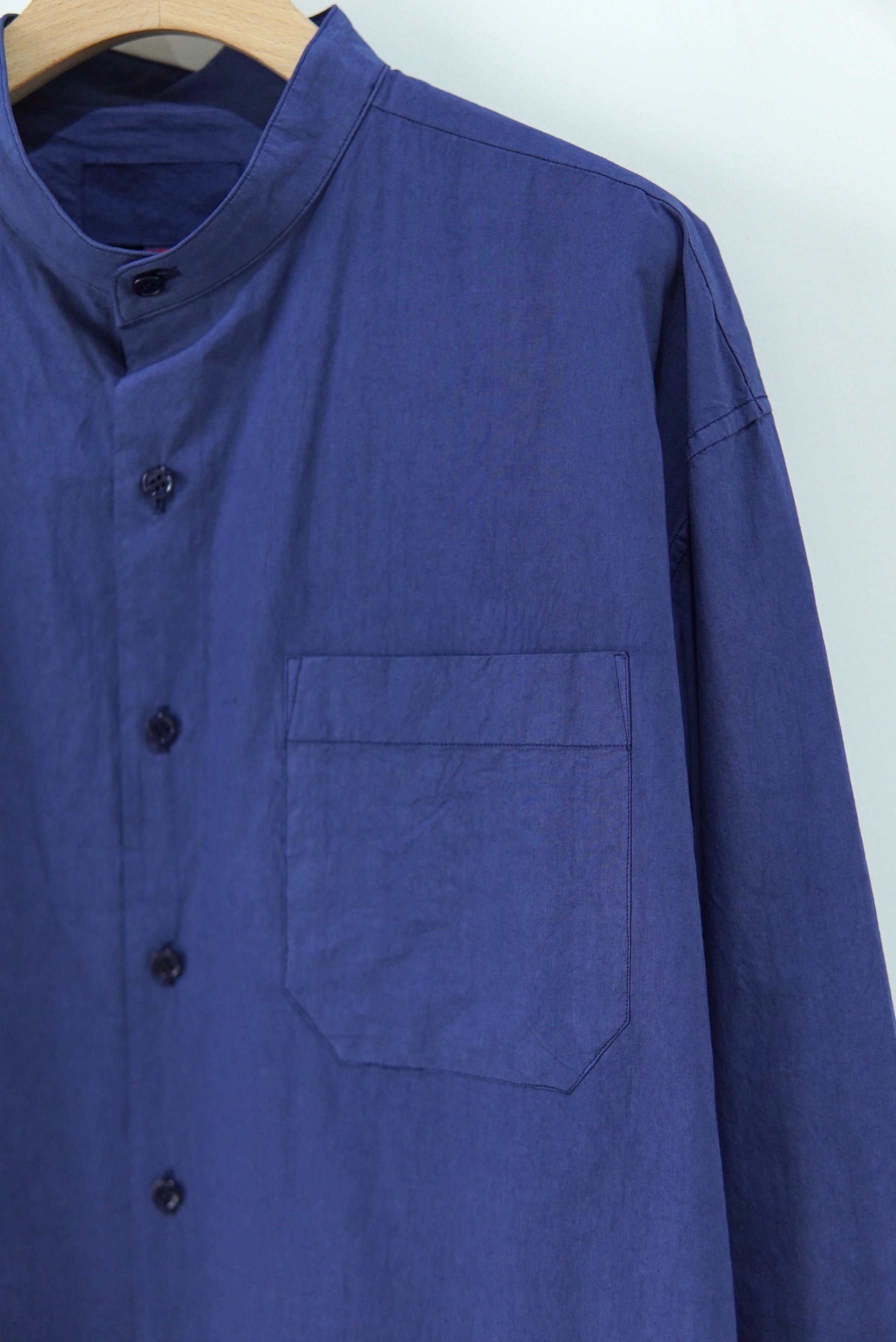 YOKO SAKAMOTO / Band collar shirt / YS - 23AW-56 | POETRY