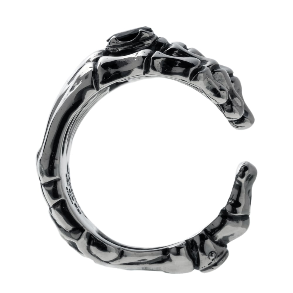 スカルハンドリング2 ACR0312 Skull hand ring II シルバー
