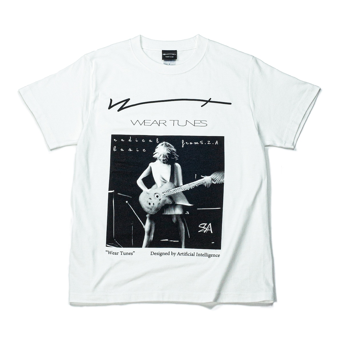 Artificial Intelligence T-Shirt（White） | WEAR TUNES ONLINE SHOP