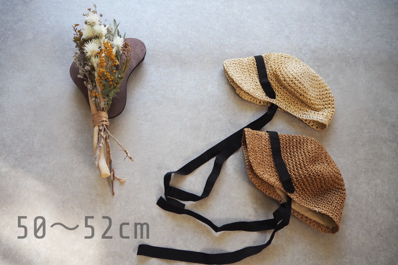 bonnet straw hat - 1