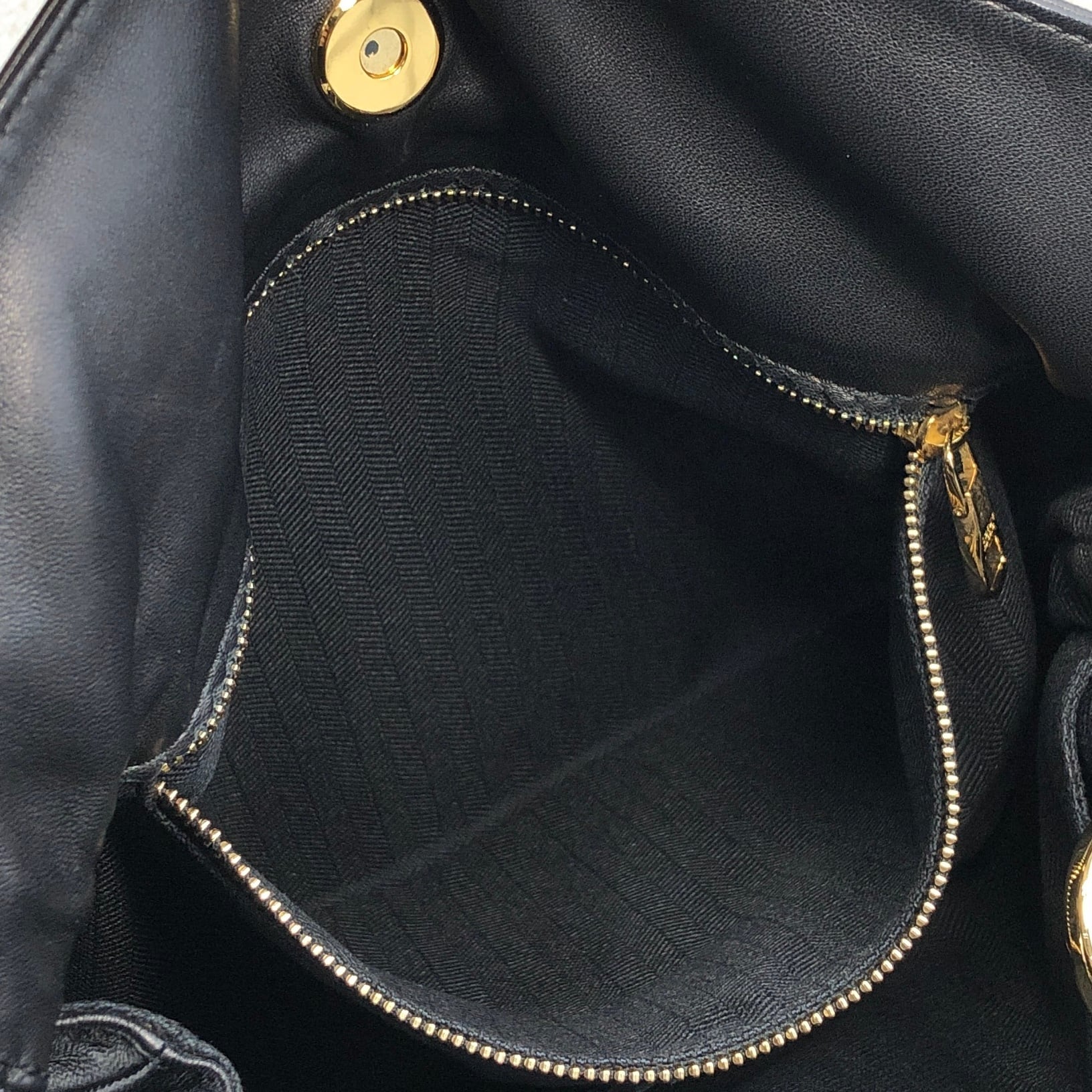 LOEWE ロエベ フラメンコ アナグラム ショルダーバッグ ブラック