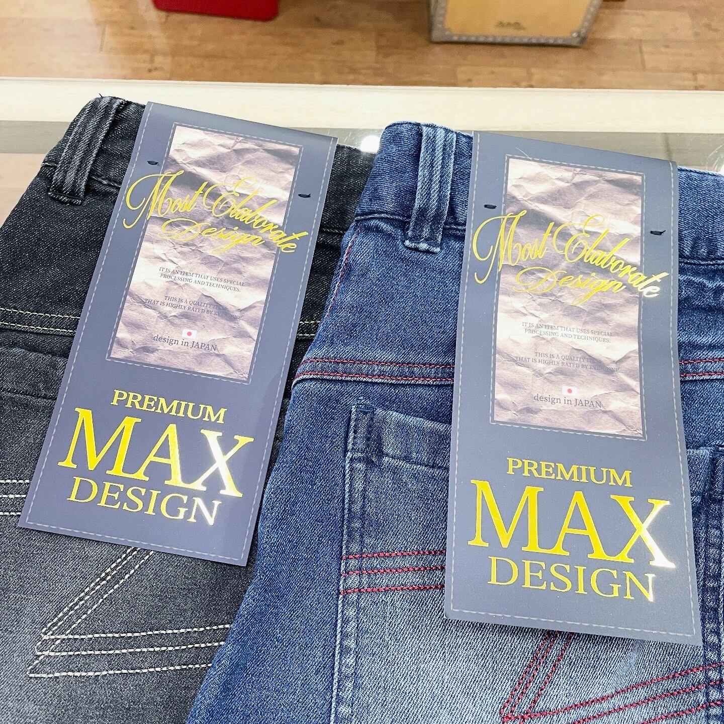 Norton 【ストレッチ MAX イーグル ローズ デニムパンツ】 ノートン