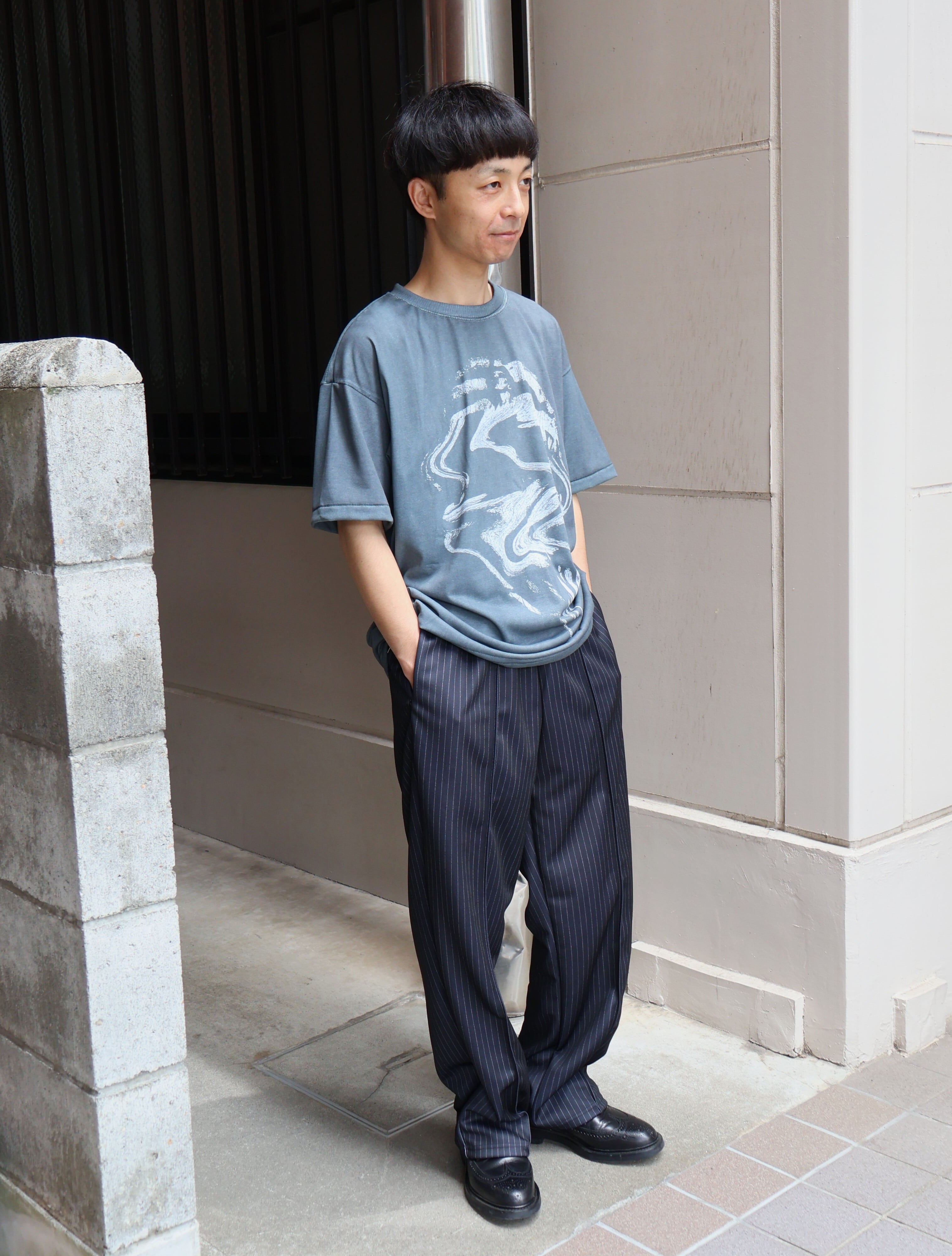 TOLQ “ Printed Srack Pants ( Black )”