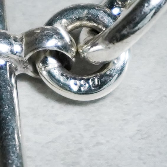 Mexican Jewelry Silver Anchor Chain Bracelet メキシカンジュエリー