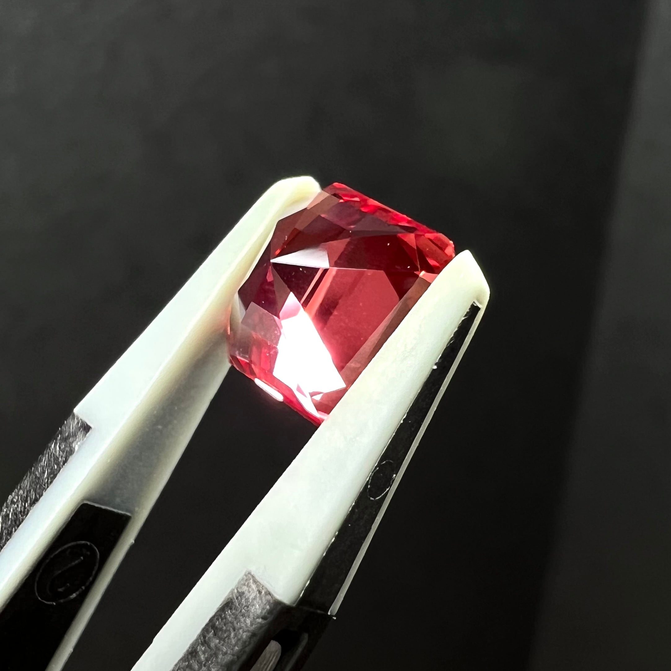 天然パパラチアサファイアルース 約0.998ct ソーティング付き各種