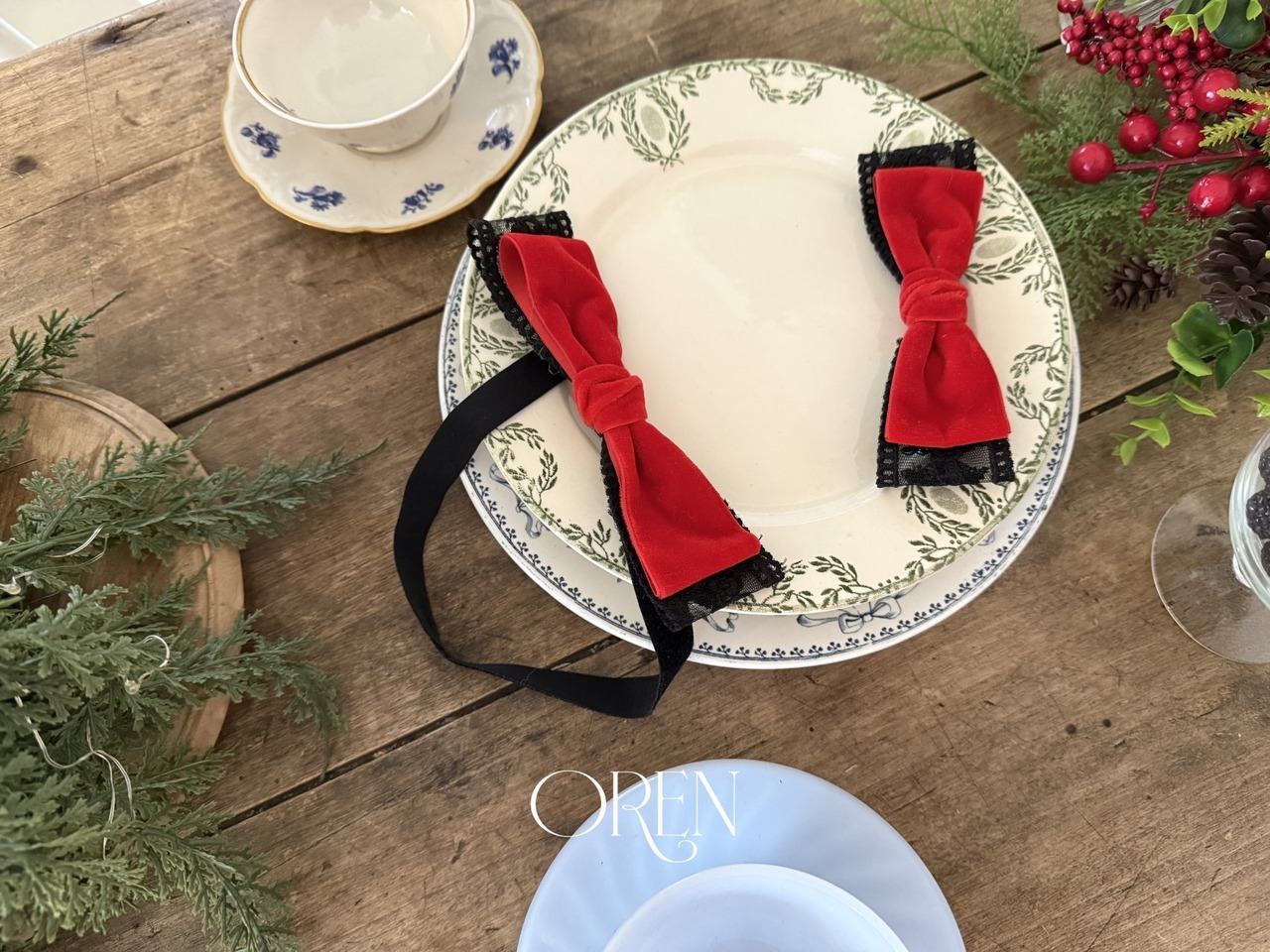 Oren X-mas［取寄］ribbon hariband