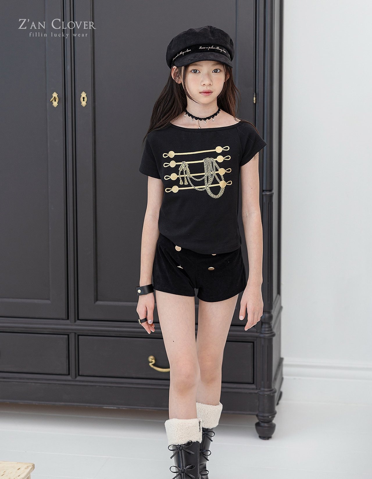ZAN CLOVER［取寄］gold chain tee 26winter