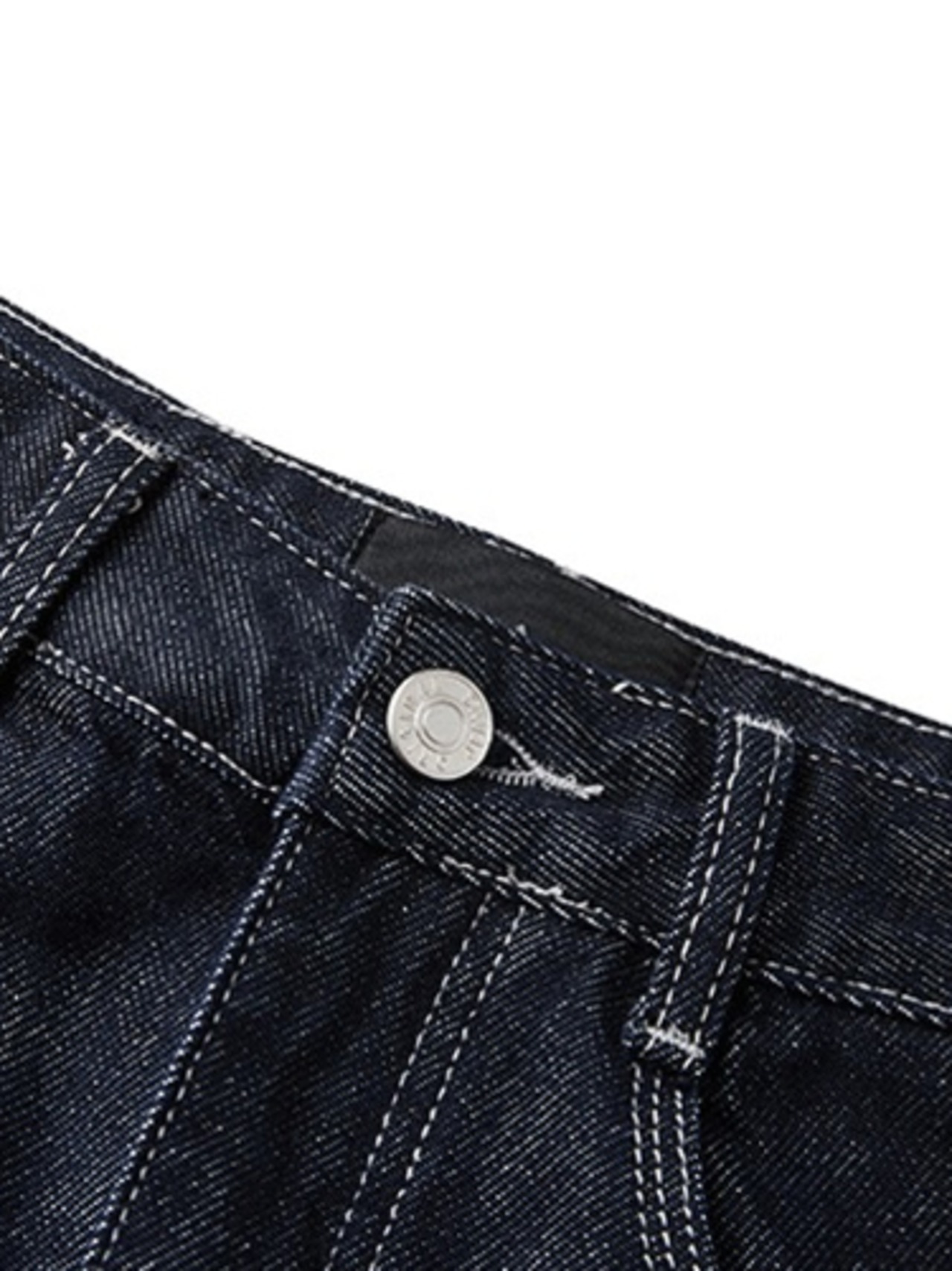 Balloon Silhouette Denim Pants