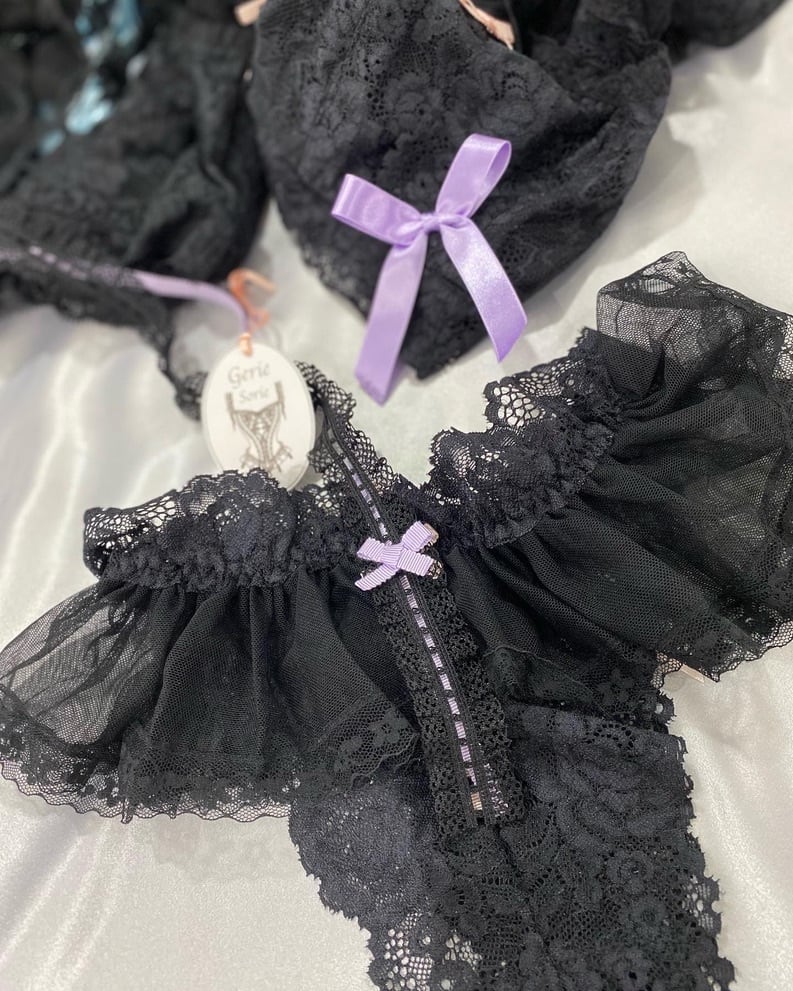 Black Angel ふわふわフリルのブラレット | geriesorie Black Angel ふわふわフリルのブラレット | geriesorie