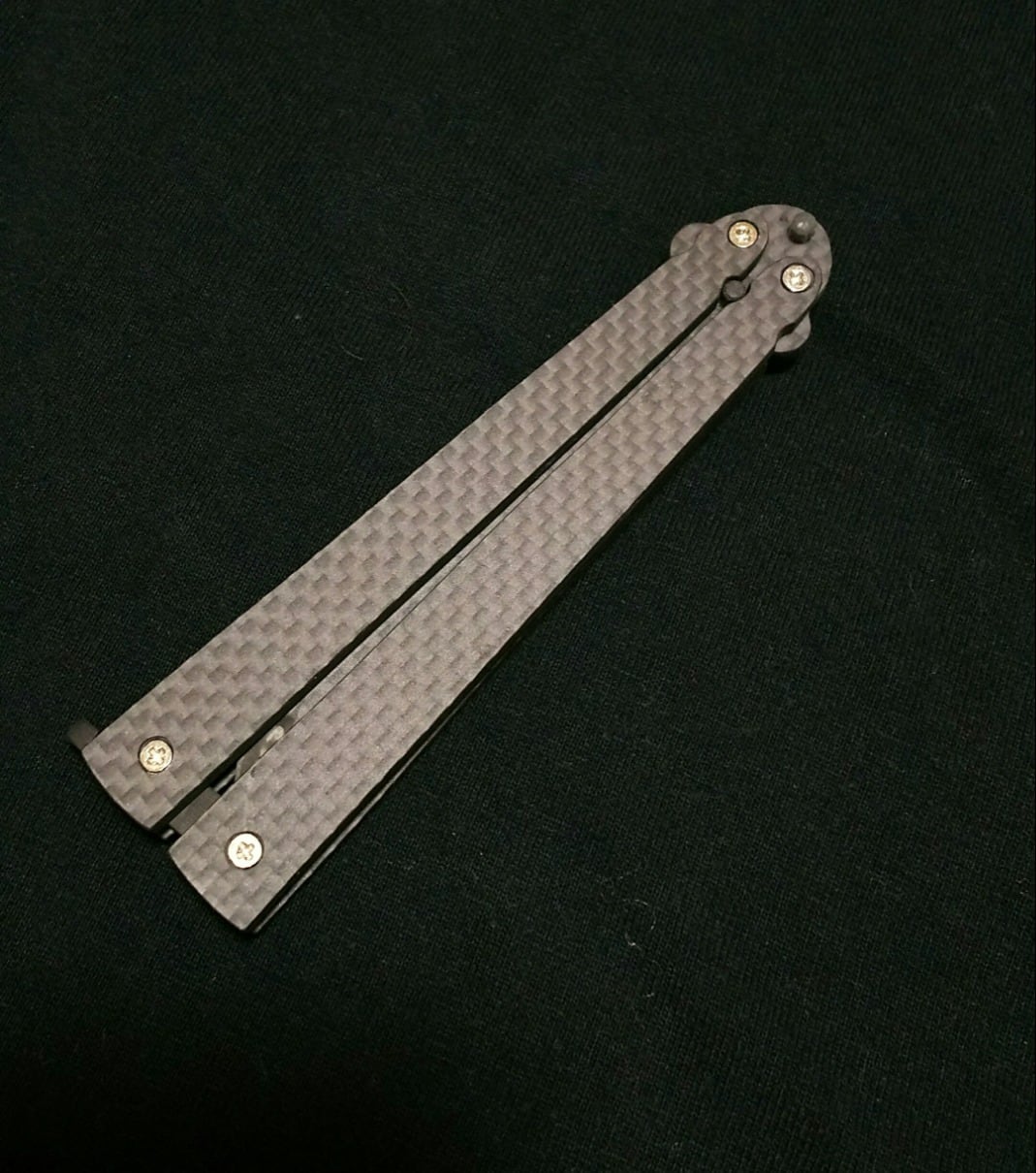 NORTH MAN バタフライナイフ ミニナイフキーホルダー付き レプリカ