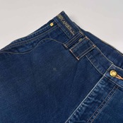 HARDY AMIES ハーディエイミス ヒョウ刺繍 デニム パンツ ジーンズ サイズ 100 /インディゴ/メンズ/大きいサイズ