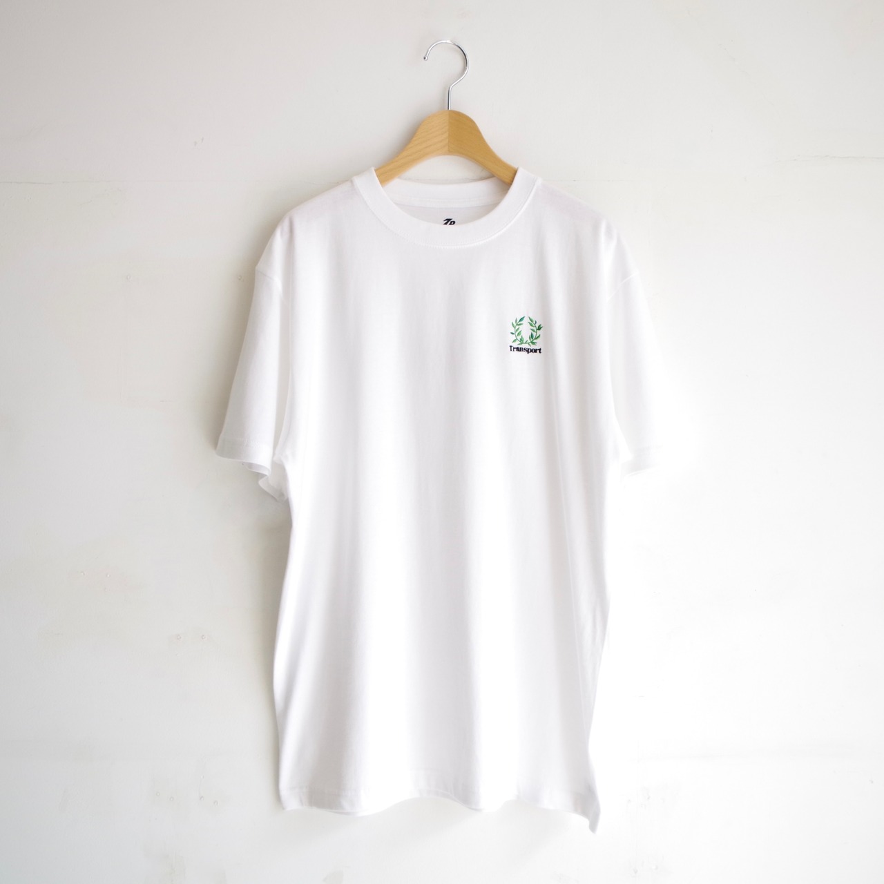 TRANSPORT LAUREL EMBROIERY T-SHIRT 1F Store 別注