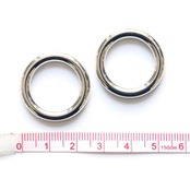 メルヘンアート ストロングパーツ 丸ｶﾝ18mmシルバー S1805