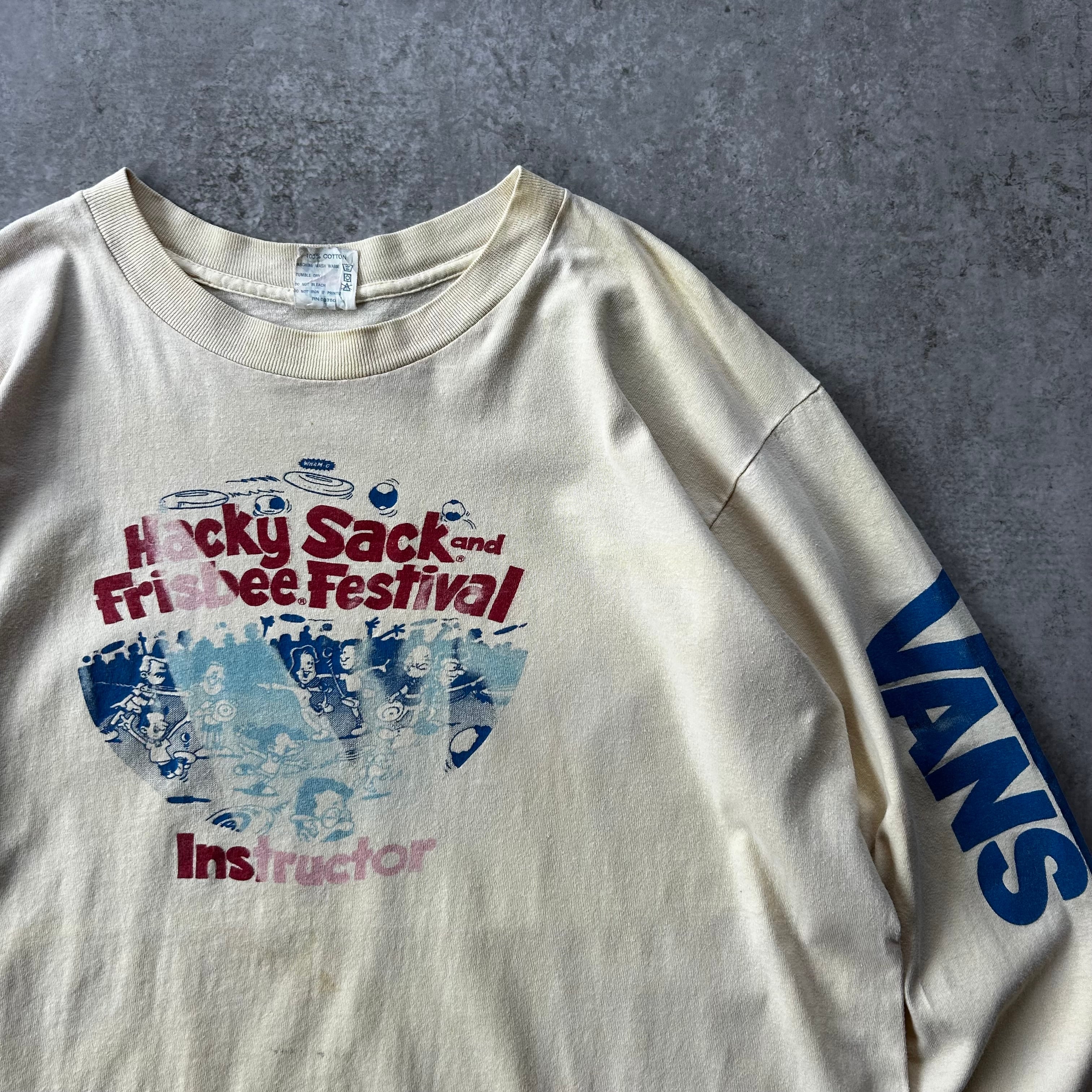 vans 80s 90s tシャツ アメリカ製 オールドスケート 西海岸