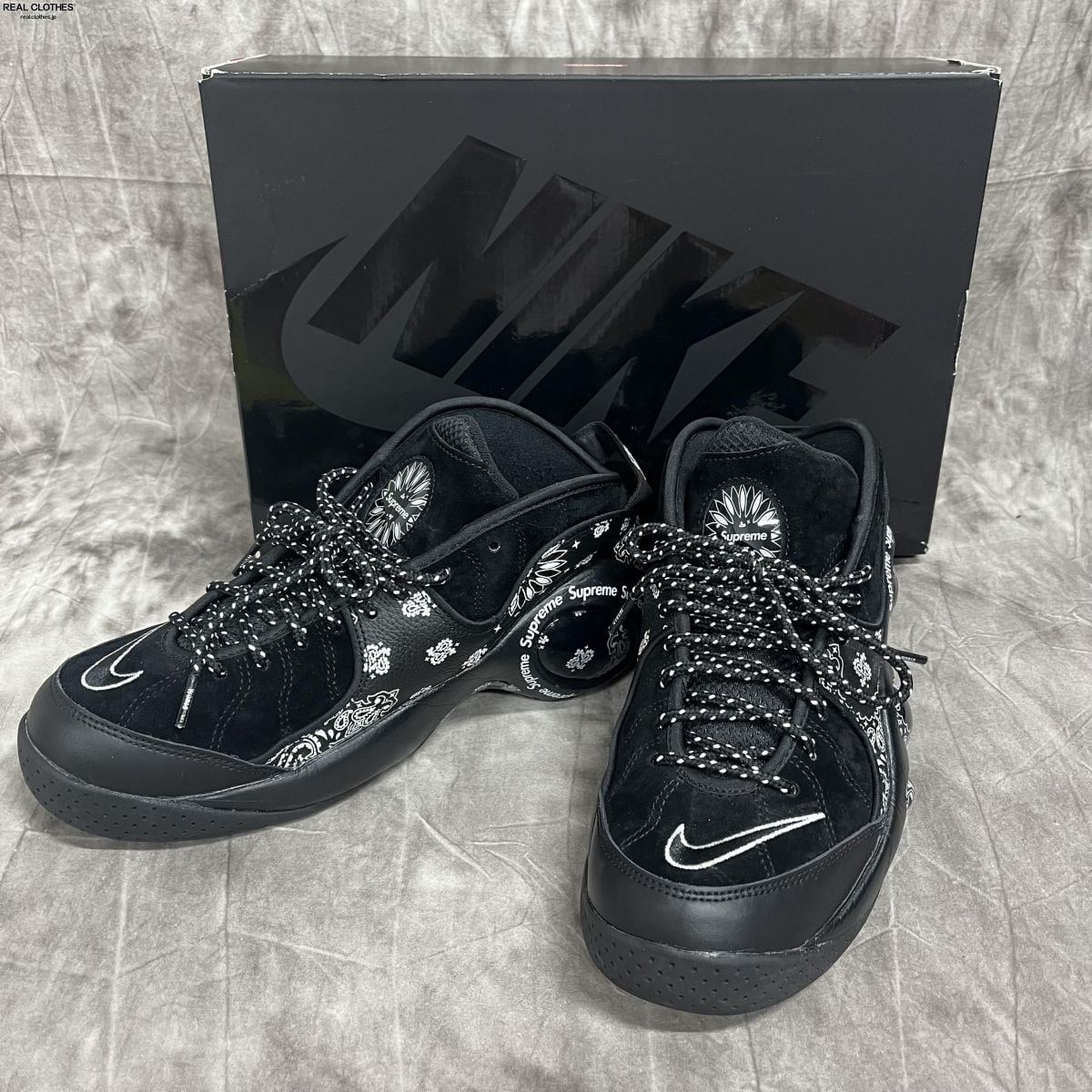 Supreme Air Zoom Flight 95 SP  Black  新品