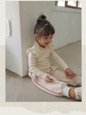 韓国子供服 / 26winter / puella FLO / モミT / キッズ / 冬服 *90~140*