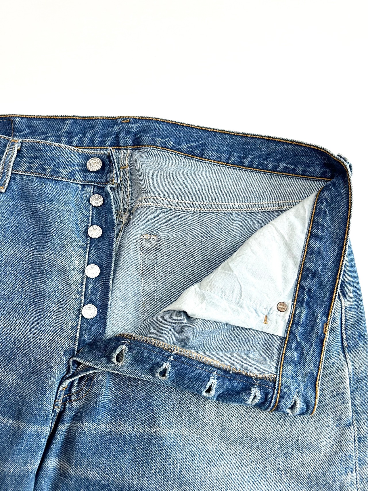 90s Levi’s 501 DENIM PANTS MADE IN USA Size W38L32→W37.5L32