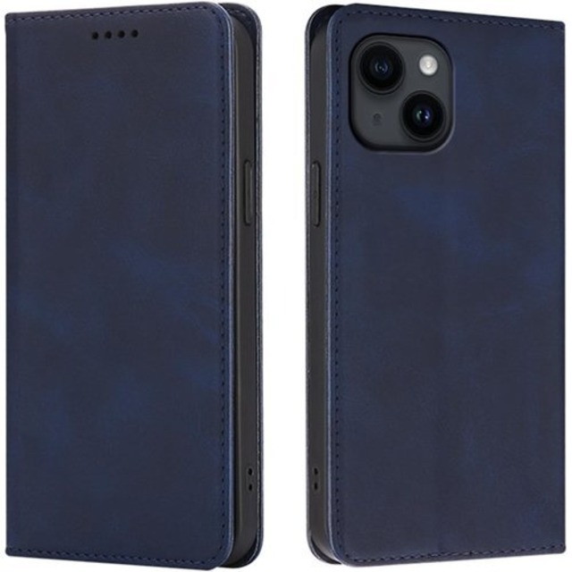 Top HGSM iphone 14 ケース iphone 14 ケース 手帳型 iphone14ケース カバー スマホケース iphone 14アイフォン14 /あいふぉん14/いphone14/アイホン14 6.1インチ対応 保護ケース 内蔵マグネット開閉式 カードポケット 折り畳み式 横置き機能 便利 耐衝撃 携帯ケース ブルー 2679