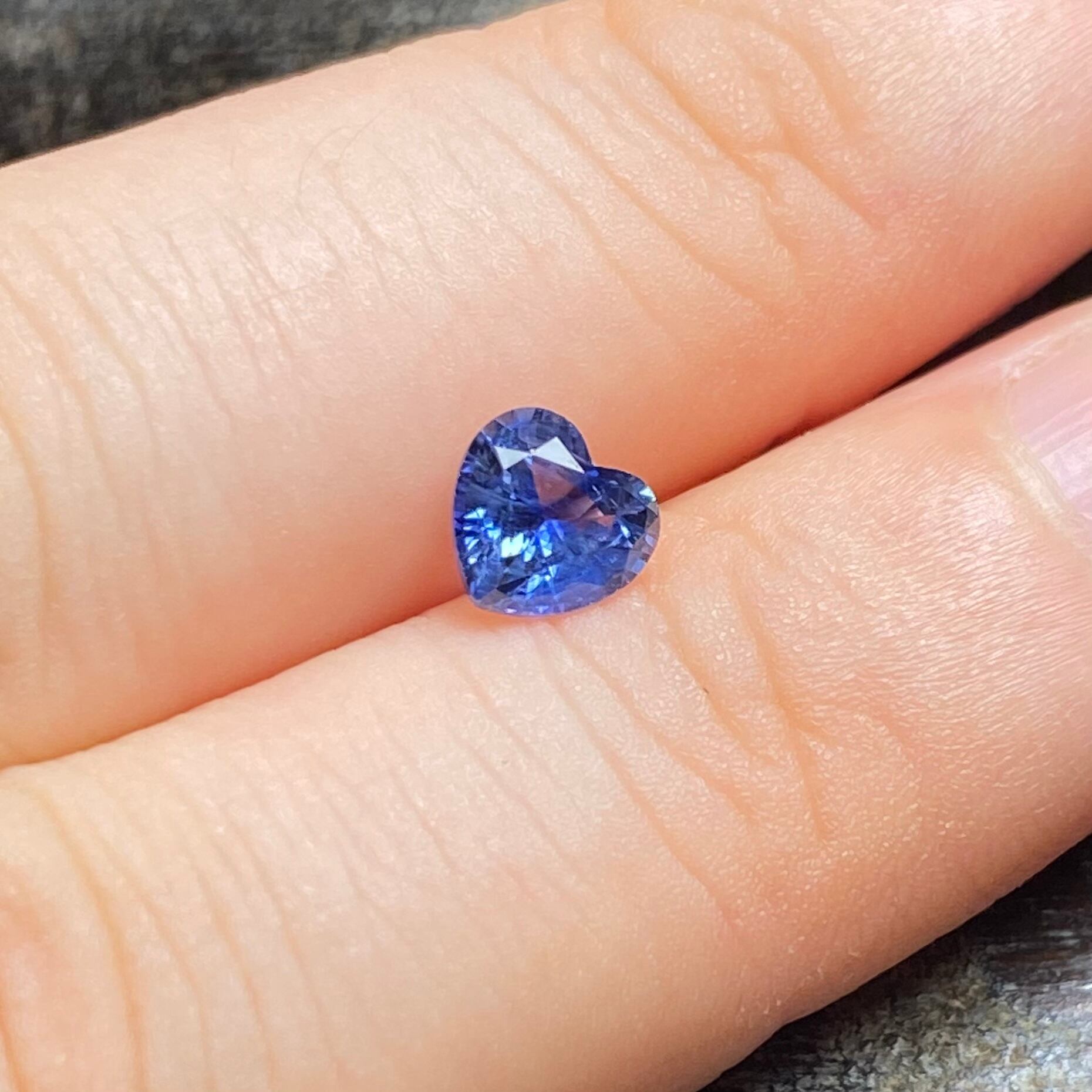 キラキラ☆ブルーバイカラーサファイア