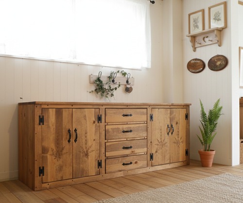 ＋アメリカンカントリー＋　１６５０sideboard