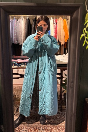 【送料無料】European long down coat MADE IN Portugal