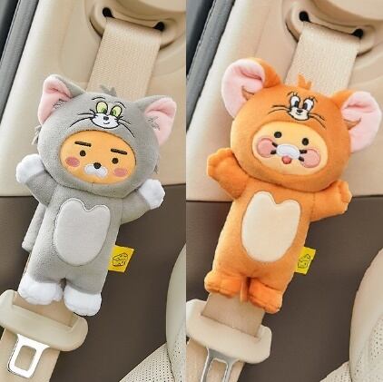 【KAKAO FRIENDS】トムとジェリー コラボ シートベルトカバー