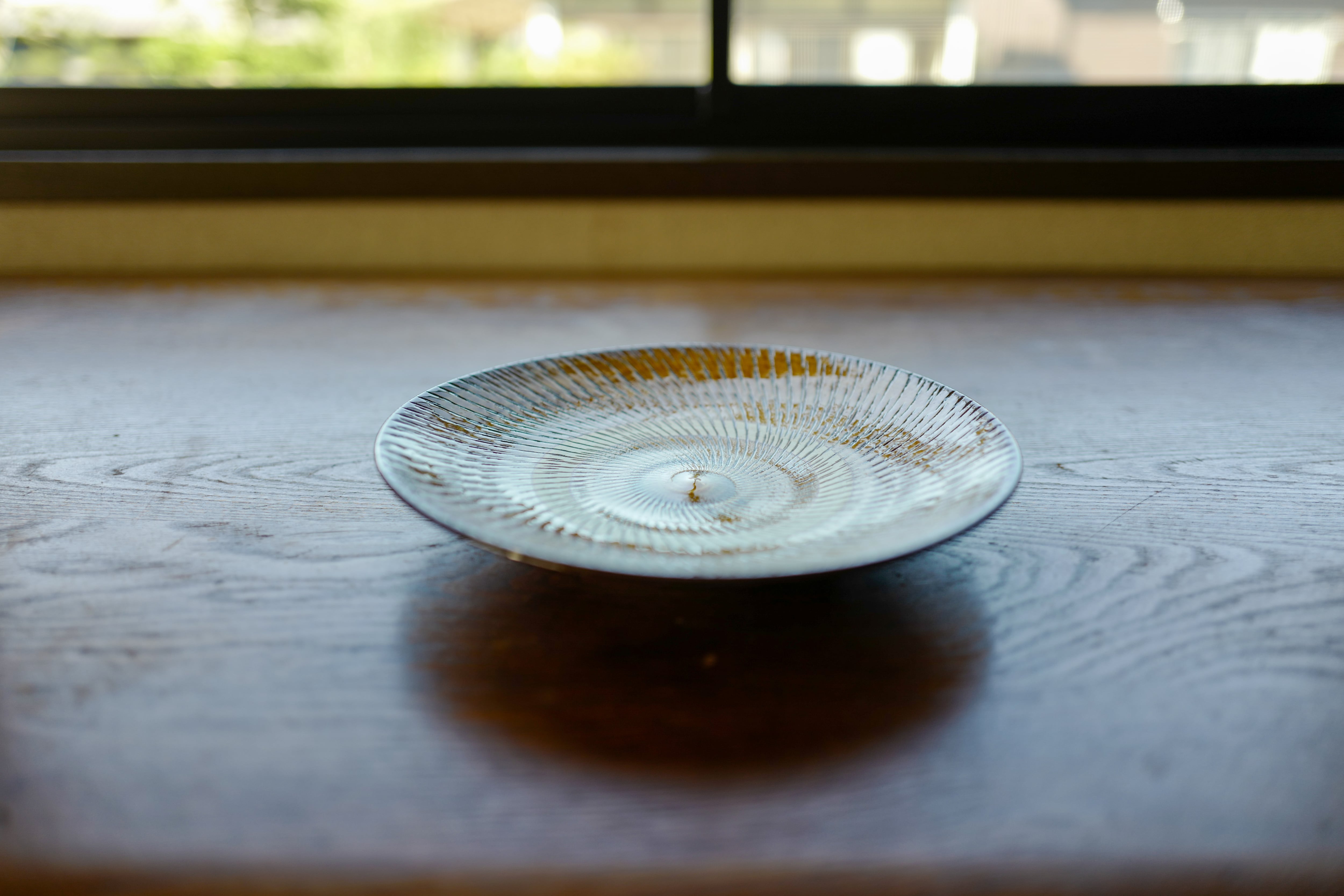 8寸カレー皿 平皿 飴釉 | 荒神堂専門店