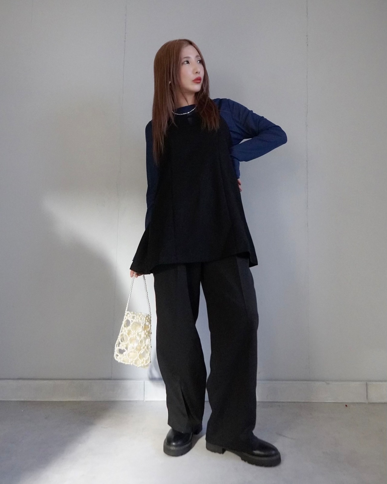 ライントラックスラックスpt／Black
