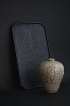 田村文宏 Fumihiro Tamura - 灰釉花瓶 Vase