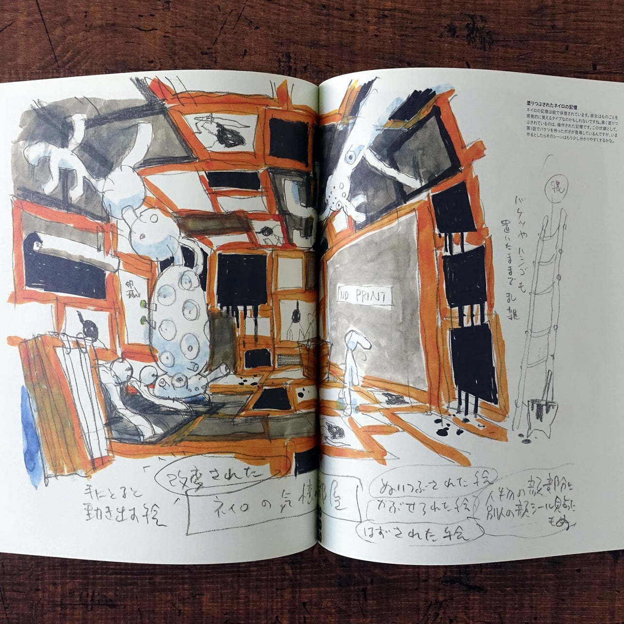 湯浅政明大全 Sketchbook for Animation Projects | タイムカプセル