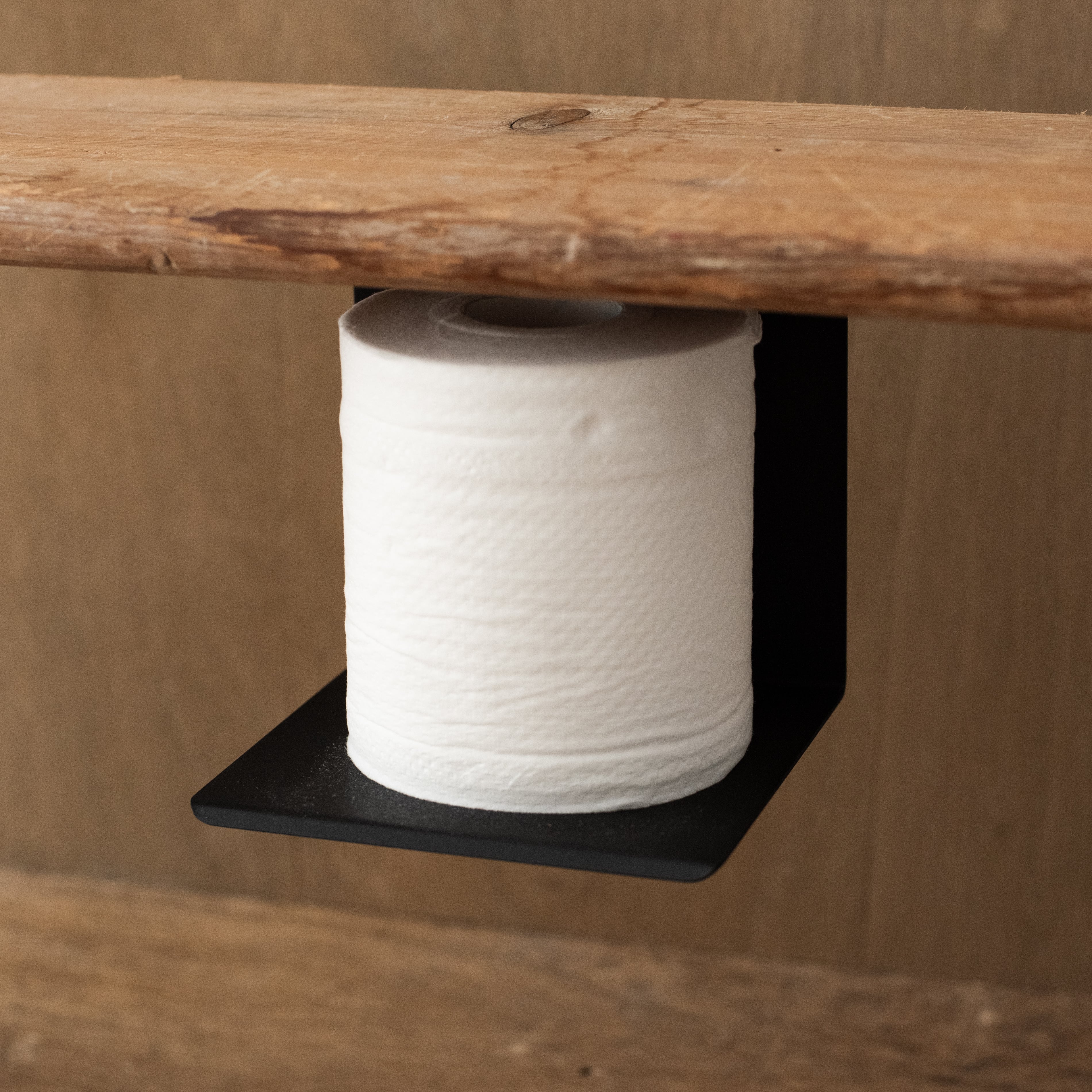 棚下取り付け用ペーパーストッカー 黒