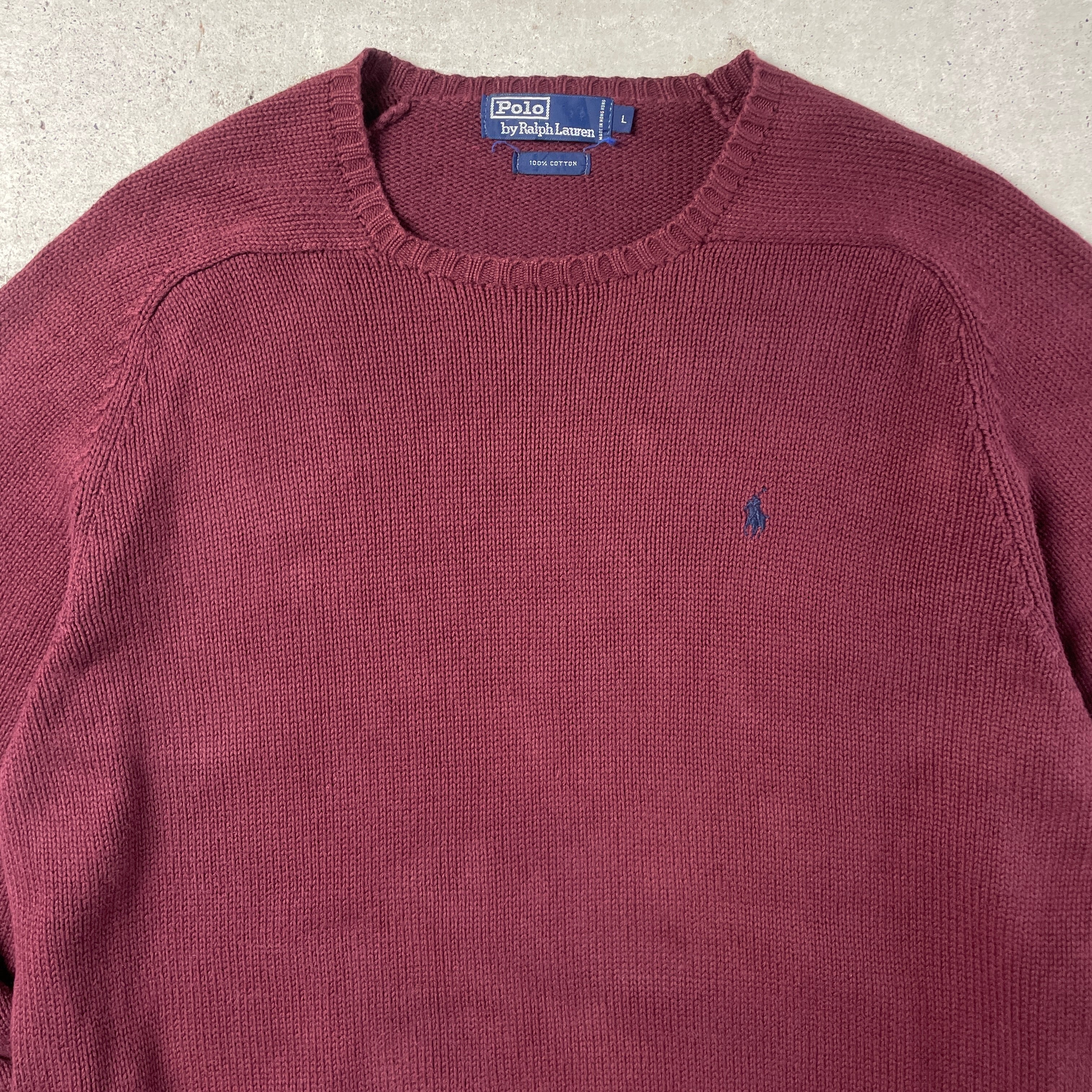 Polo by Ralph Lauren ポロバイラルフローレン コットンニットセーター