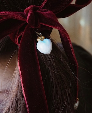 ハートの女王　ベロアチョーカー＆ヘアリボン