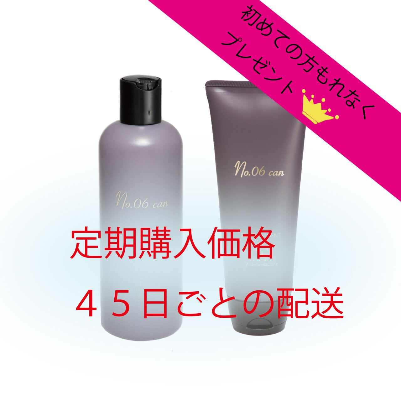 No.06can シルクトリートメント.シャンプー、二組セット ロッカンシャンプー no.06can シャンプー＆トリートメント（2セット