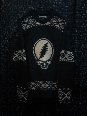 "schott vintage"Grateful Dead collaboration Knit sweater