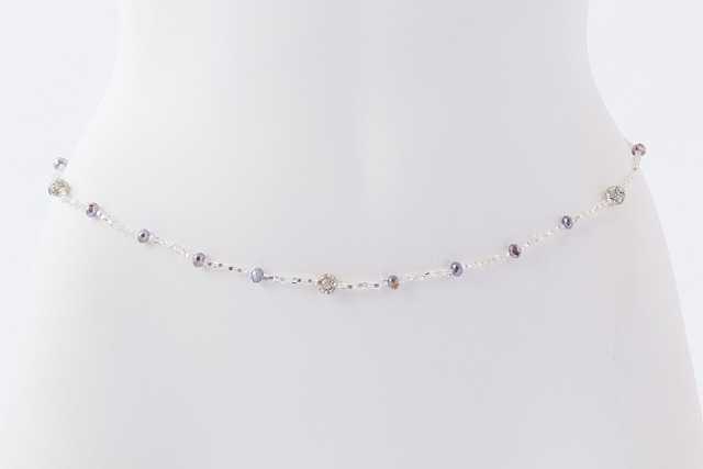 ベリーチェーン（シルバー×マルチカラー）