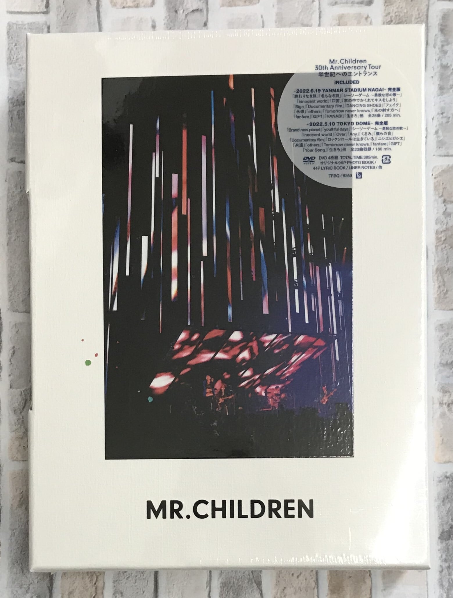 Mr.Children / Mr.Children 30th Anniversary Tour 半世紀へのエントランス (DVD)
