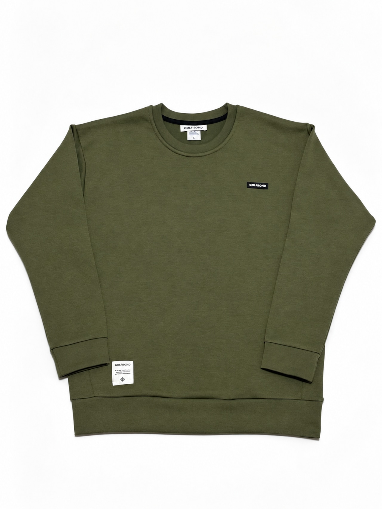 GB RUBBER TECK SWEAT CREW GREEN【PRE ORDER】