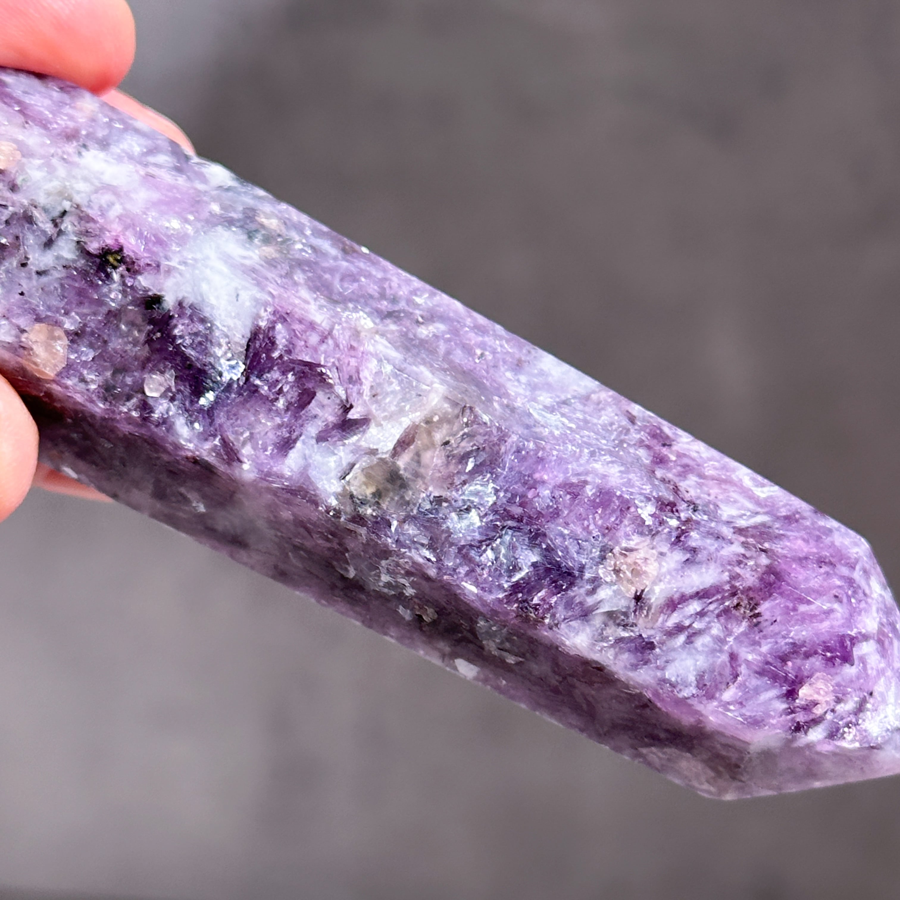 レピドライト タワー21◇ Lepidolite ◇天然石・鉱物・パワーストーン